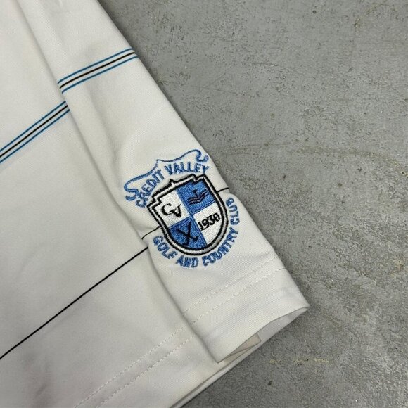 FootJoy Golf Shirt Stretch Short Sleeve Polo Credit Valley Country Club Small - Picture 5 of 9